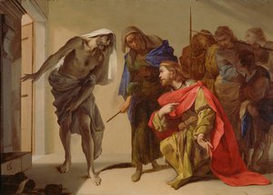 La sombra de Samuel invocada por Saúl de Saul